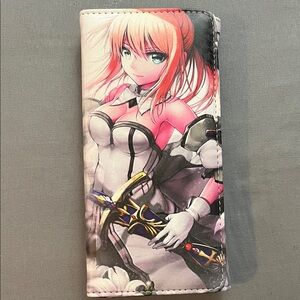 Artoria Pendragon Lily Saber Fate anime wallet